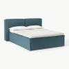 Bouclé boxspring bed Lennon