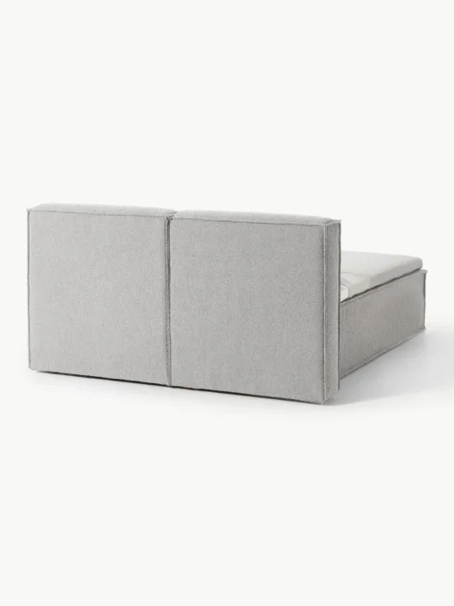Bouclé boxspring bed Lennon