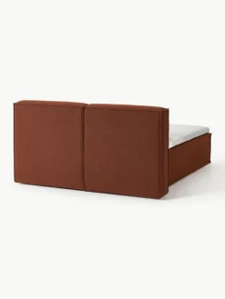 Bouclé boxspring bed Lennon