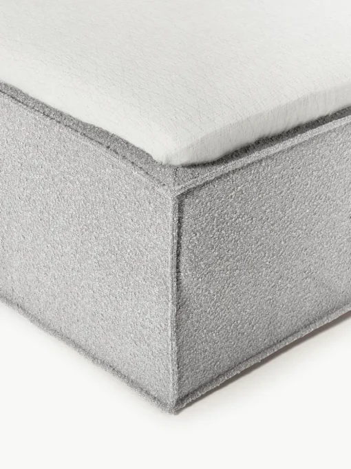 Bouclé boxspring bed Lennon
