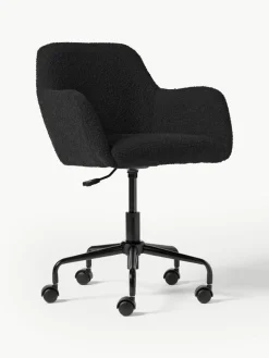 Bouclé bureaustoel Lucie