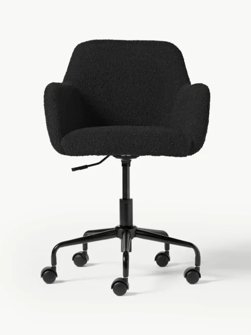 Bouclé bureaustoel Lucie