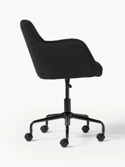 Bouclé bureaustoel Lucie