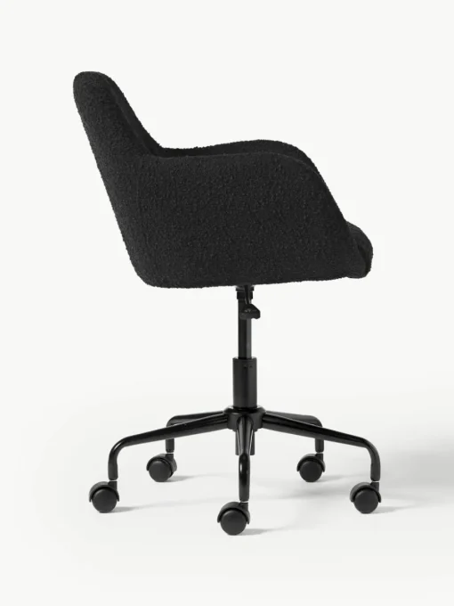 Bouclé bureaustoel Lucie