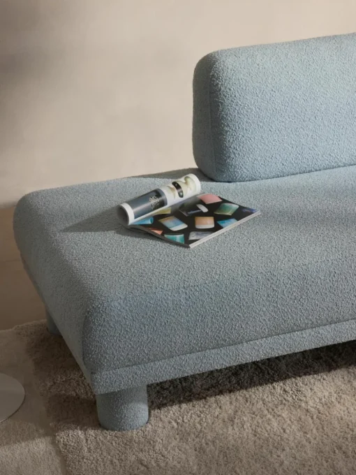 Bouclé chaise longue Lilo
