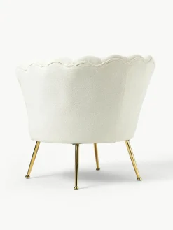 Bouclé cocktailfauteuil Oyster