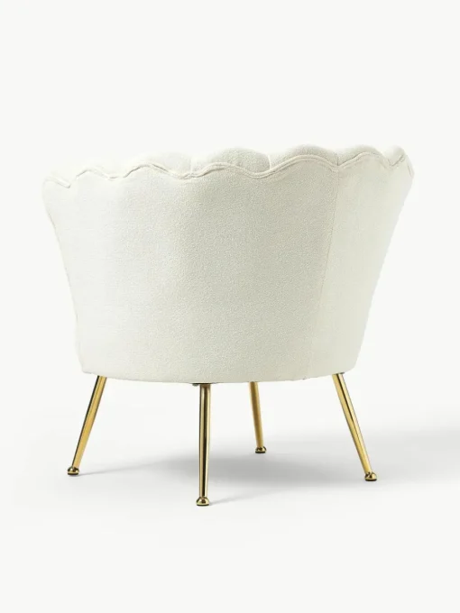 Bouclé cocktailfauteuil Oyster
