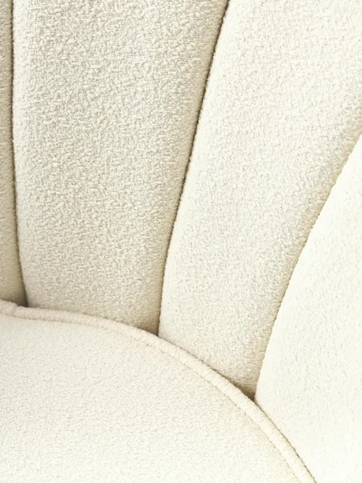 Bouclé cocktailfauteuil Oyster