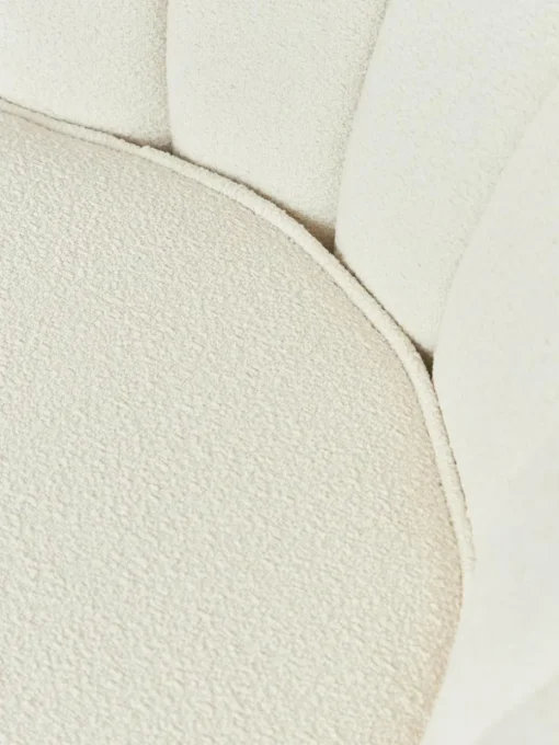 Bouclé cocktailfauteuil Oyster