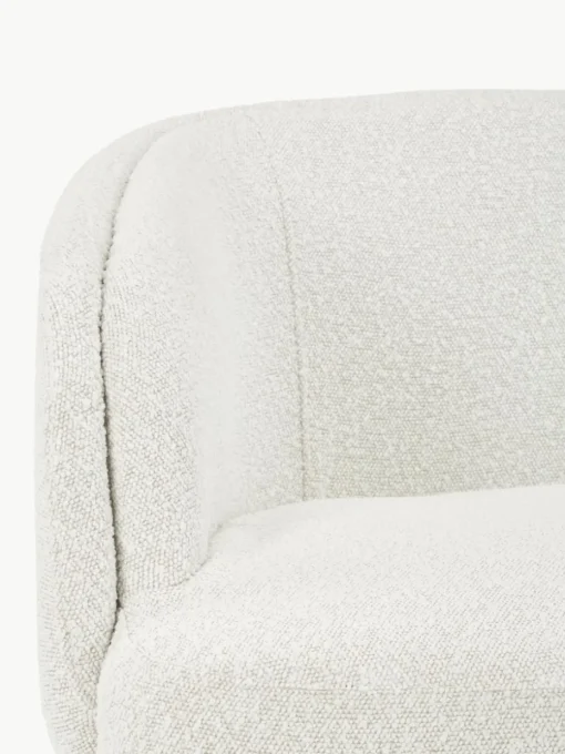 Bouclé draaistoel Irene