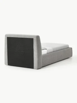 Bouclé eenpersoonsbed Cloud