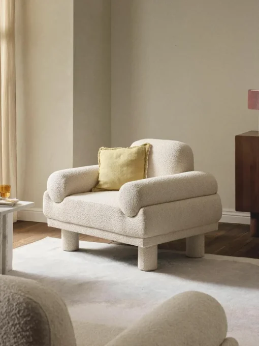 Bouclé fauteuil Lilo