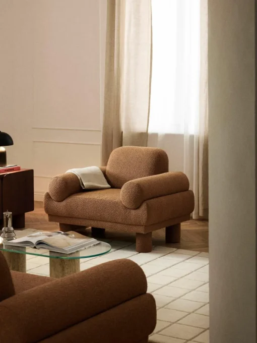 Bouclé fauteuil Lilo