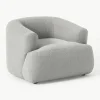 Bouclé fauteuil Sofia
