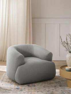 Bouclé fauteuil Sofia