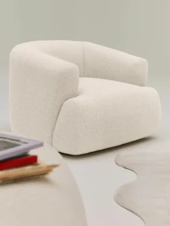 Bouclé fauteuil Sofia