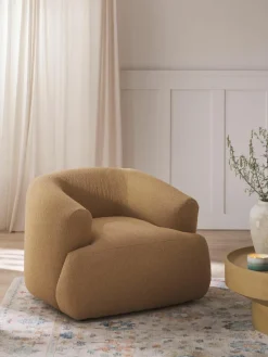 Bouclé fauteuil Sofia
