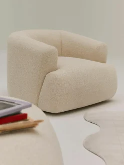 Bouclé fauteuil Sofia