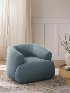 Bouclé fauteuil Sofia