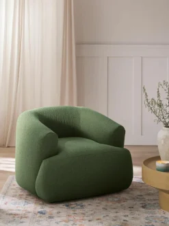 Bouclé fauteuil Sofia