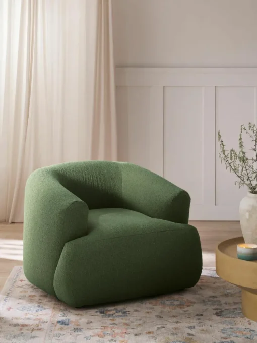 Bouclé fauteuil Sofia