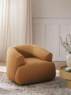 Bouclé fauteuil Sofia