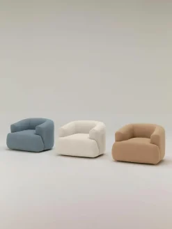 Bouclé fauteuil Sofia