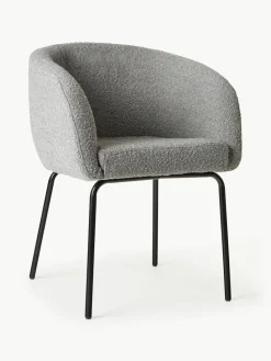 Bouclé fauteuils Alani, 2 stuks