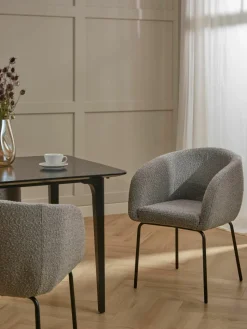 Bouclé fauteuils Alani, 2 stuks
