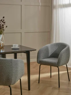 Bouclé fauteuils Alani, 2 stuks