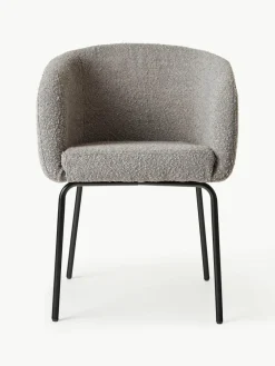 Bouclé fauteuils Alani, 2 stuks