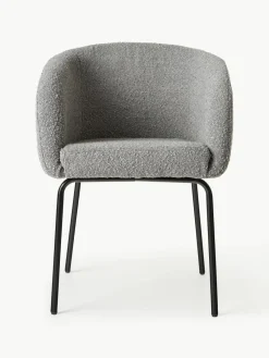 Bouclé fauteuils Alani, 2 stuks