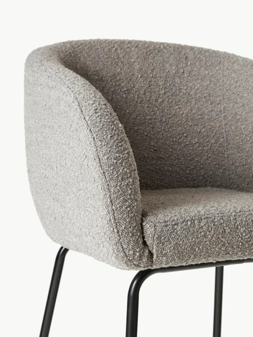 Bouclé fauteuils Alani, 2 stuks