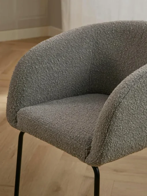 Bouclé fauteuils Alani, 2 stuks