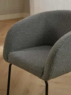 Bouclé fauteuils Alani, 2 stuks
