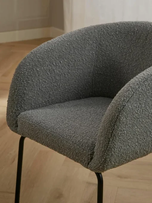 Bouclé fauteuils Alani, 2 stuks