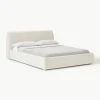 Bouclé gestoffeerd bed Cloud