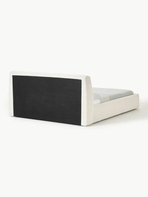 Bouclé gestoffeerd bed Cloud