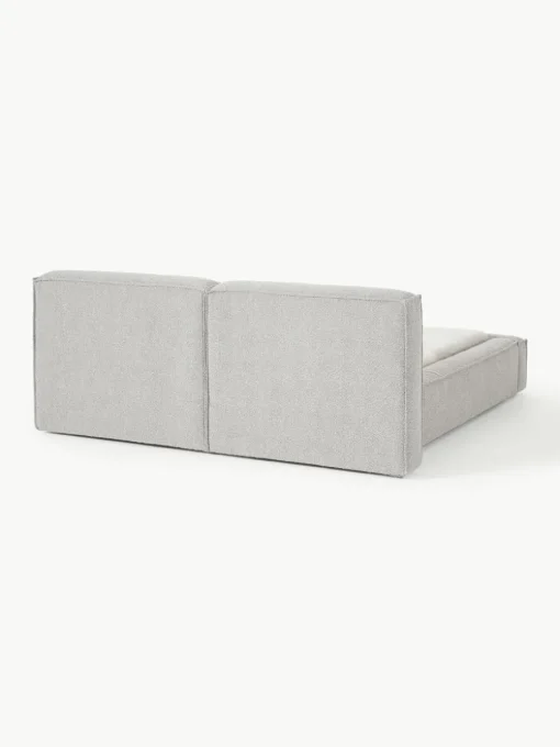 Bouclé gestoffeerd bed Lennon