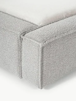 Bouclé gestoffeerd bed Lennon