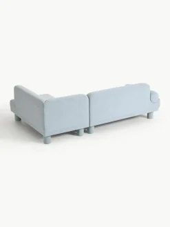 Bouclé hoekbank Lilo