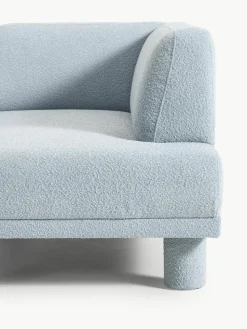 Bouclé hoekbank Lilo
