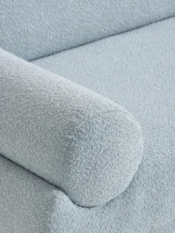 Bouclé hoekbank Lilo