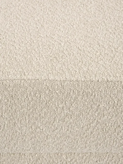 Bouclé hoekbank Lilo