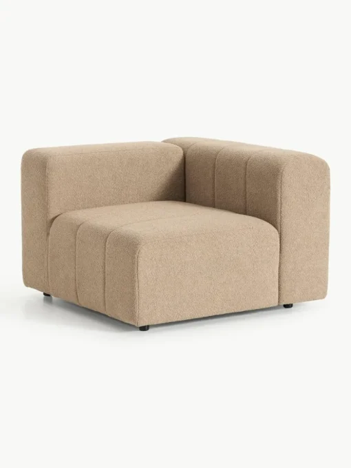 Bouclé hoekmodule Lena
