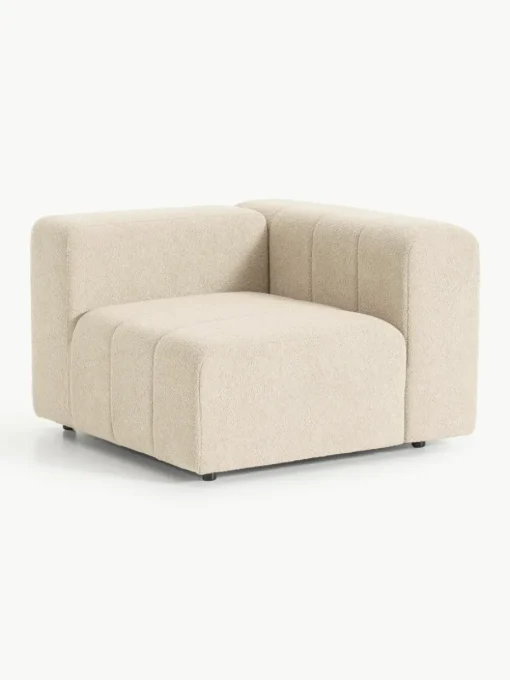 Bouclé hoekmodule Lena