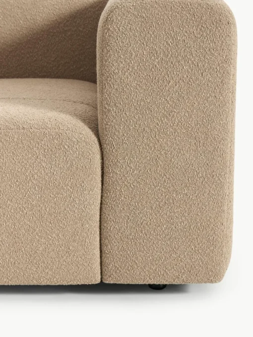 Bouclé hoekmodule Lena