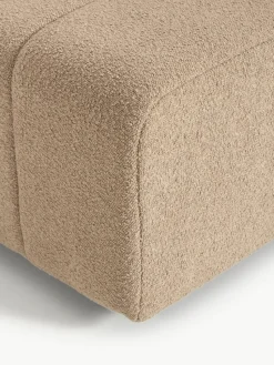 Bouclé hoekmodule Lena
