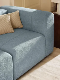 Bouclé hoekmodule Lena