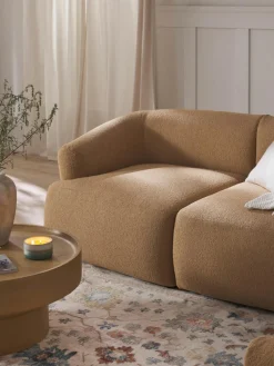 Bouclé hoekmodule Sofia